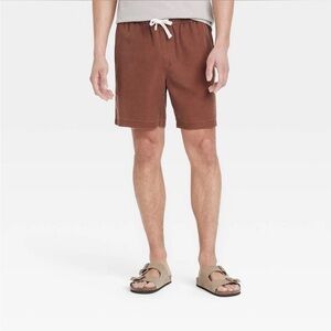 Goodfellow & Co Men's Vintage 7" Elevated Washed Pull-On Shorts